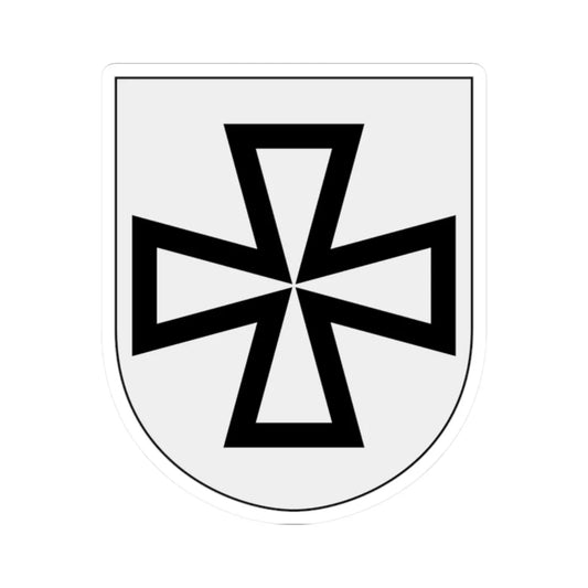 Livregementets husarer Livskvadron vapen (Sweden) (Coat of Arms) STICKER Vinyl Kiss-Cut Decal 2 Inch White - The Sticker Space