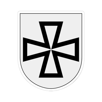 Livregementets husarer Livskvadron vapen (Sweden) (Coat of Arms) STICKER Vinyl Kiss-Cut Decal 6 Inch White - The Sticker Space