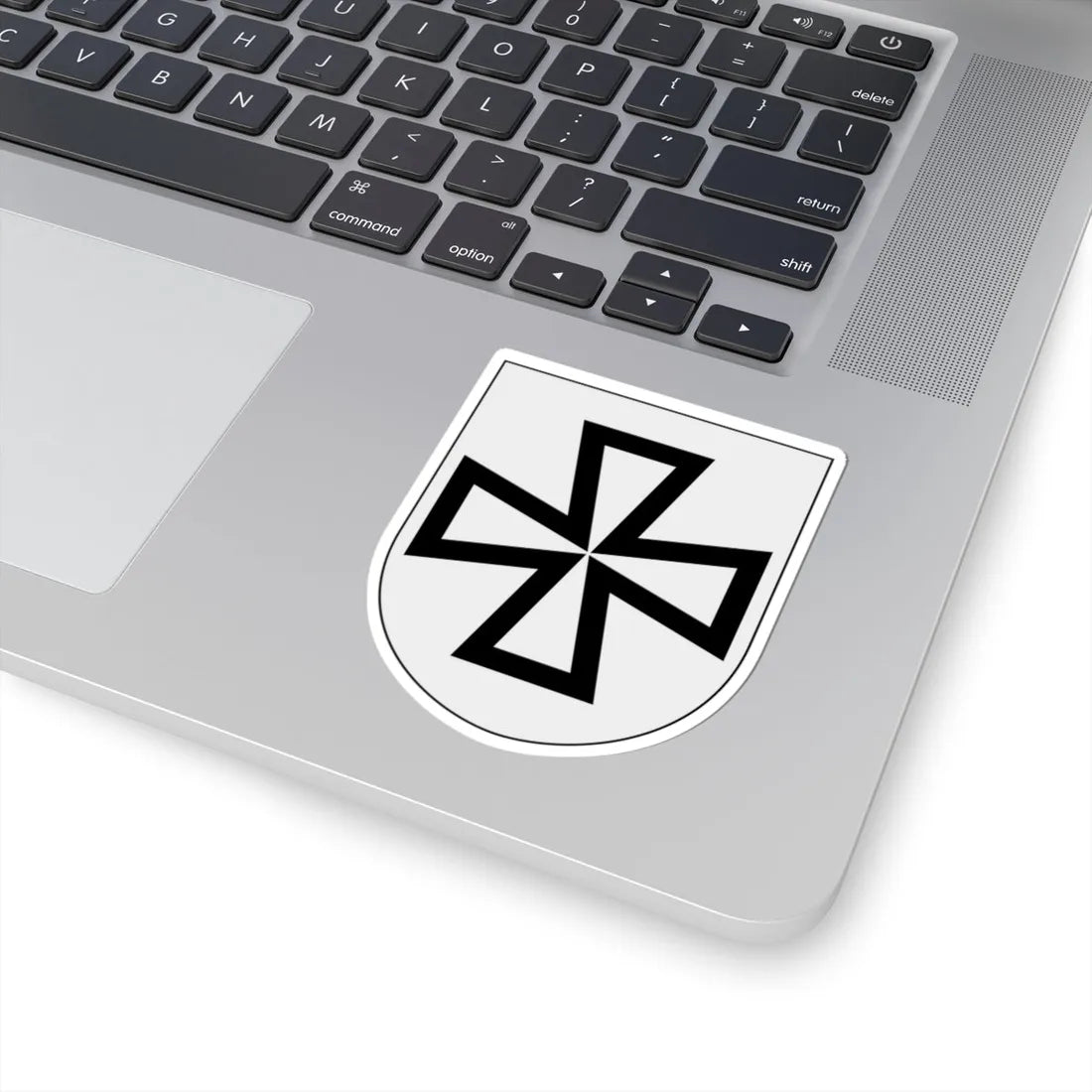 Livregementets husarer Livskvadron vapen (Sweden) (Coat of Arms) STICKER Vinyl Kiss-Cut Decal - The Sticker Space