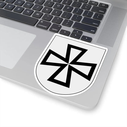 Livregementets husarer Livskvadron vapen (Sweden) (Coat of Arms) STICKER Vinyl Kiss-Cut Decal - The Sticker Space