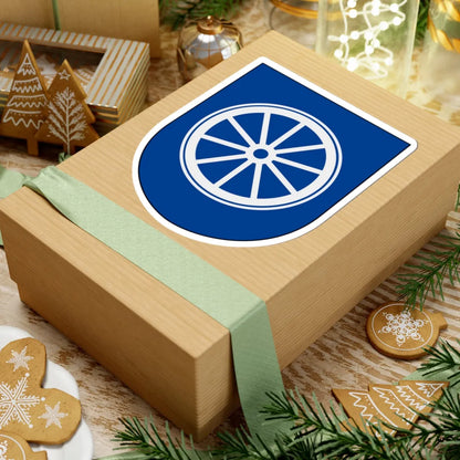 Livregementets husarer Logistikenheten vapen (Sweden) (Coat of Arms) STICKER Vinyl Kiss-Cut Decal - The Sticker Space