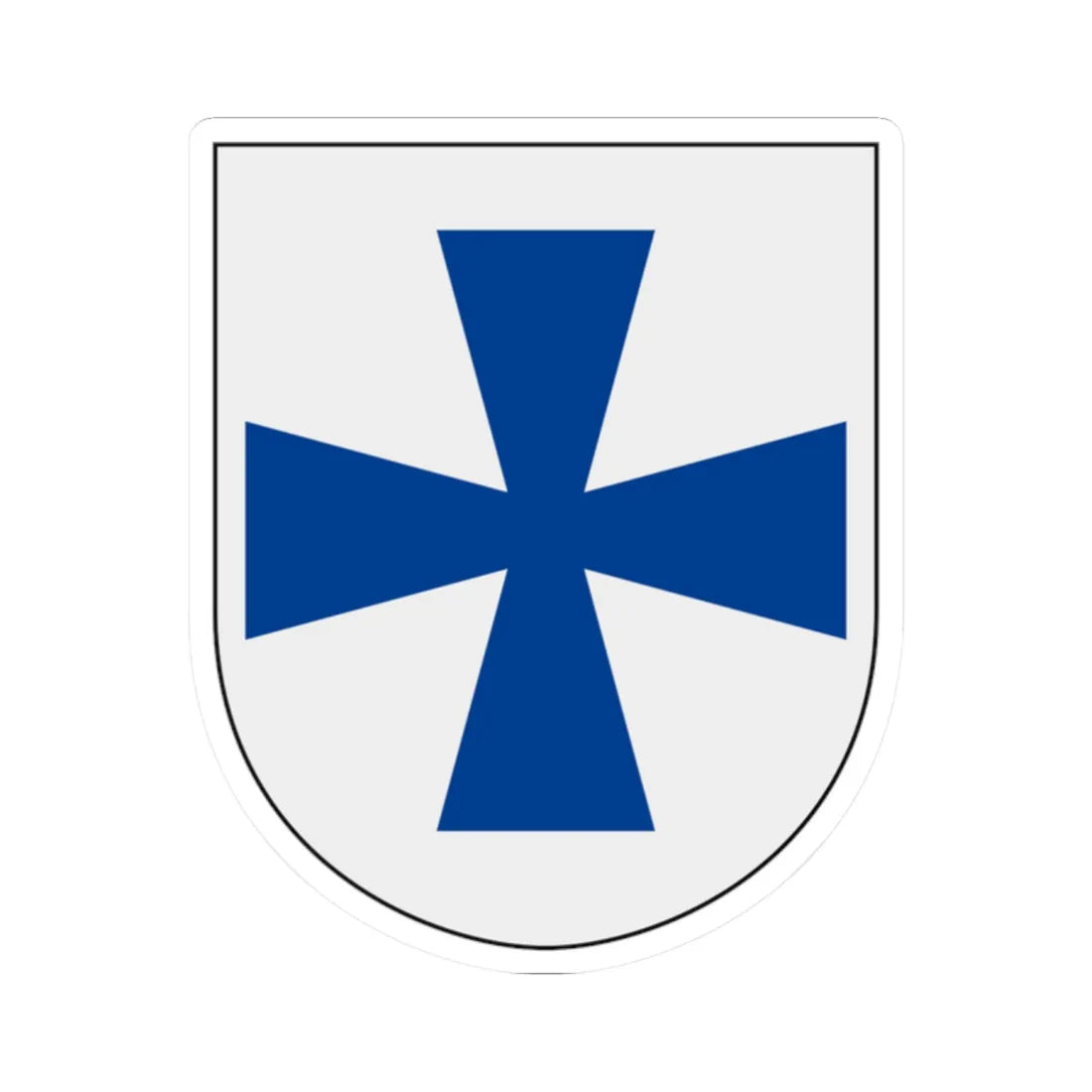 Livregementets husarer Örebro skvadron vapen (Sweden) (Coat of Arms) STICKER Vinyl Kiss-Cut Decal 2 Inch White - The Sticker Space