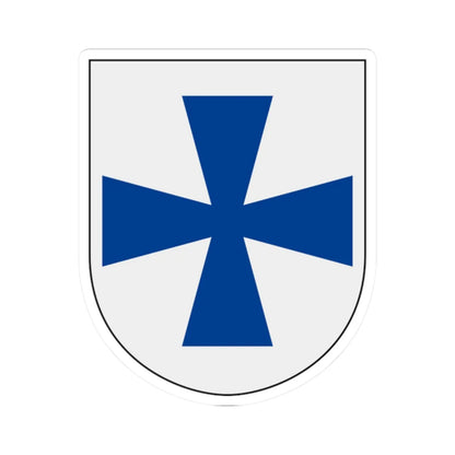 Livregementets husarer Örebro skvadron vapen (Sweden) (Coat of Arms) STICKER Vinyl Kiss-Cut Decal 2 Inch White - The Sticker Space