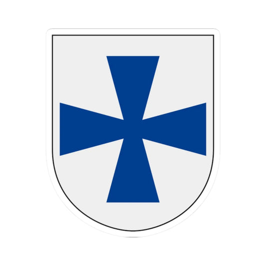 Livregementets husarer Örebro skvadron vapen (Sweden) (Coat of Arms) STICKER Vinyl Kiss-Cut Decal 2 Inch White - The Sticker Space