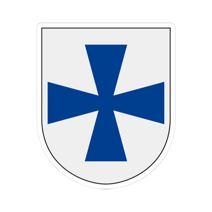 Livregementets husarer Örebro skvadron vapen (Sweden) (Coat of Arms) STICKER Vinyl Kiss-Cut Decal 3 Inch White - The Sticker Space