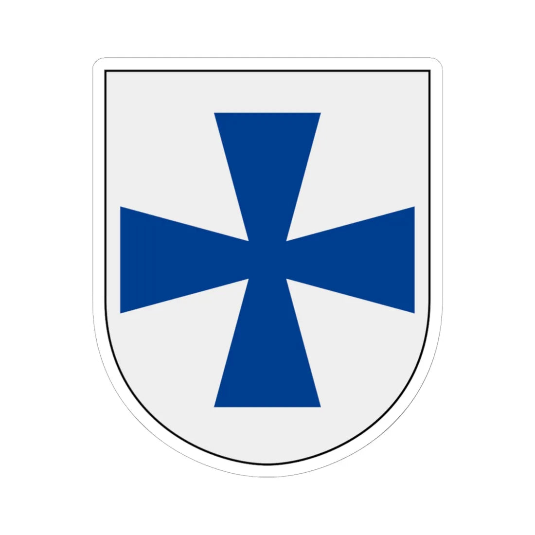 Livregementets husarer Örebro skvadron vapen (Sweden) (Coat of Arms) STICKER Vinyl Kiss-Cut Decal 6 Inch White - The Sticker Space