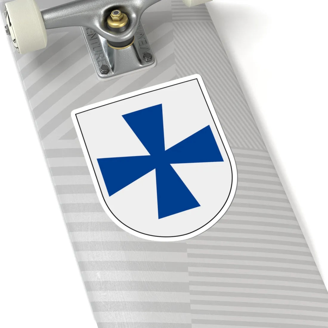 Livregementets husarer Örebro skvadron vapen (Sweden) (Coat of Arms) STICKER Vinyl Kiss-Cut Decal - The Sticker Space