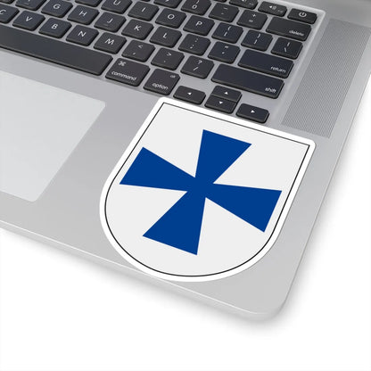 Livregementets husarer Örebro skvadron vapen (Sweden) (Coat of Arms) STICKER Vinyl Kiss-Cut Decal - The Sticker Space