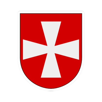 Livregementets husarer Östra Nerike skvadron vapen (Sweden) (Coat of Arms) STICKER Vinyl Kiss-Cut Decal 2 Inch White - The Sticker Space