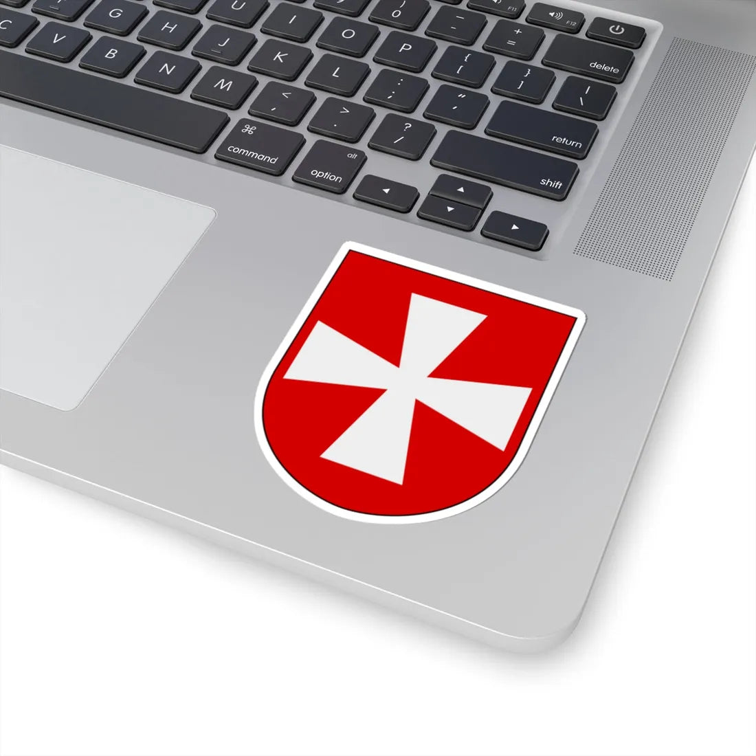 Livregementets husarer Östra Nerike skvadron vapen (Sweden) (Coat of Arms) STICKER Vinyl Kiss-Cut Decal - The Sticker Space