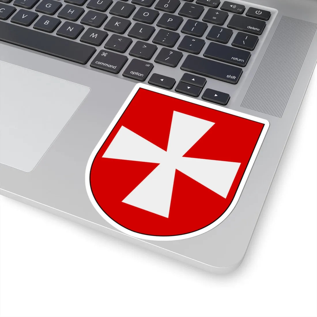 Livregementets husarer Östra Nerike skvadron vapen (Sweden) (Coat of Arms) STICKER Vinyl Kiss-Cut Decal - The Sticker Space