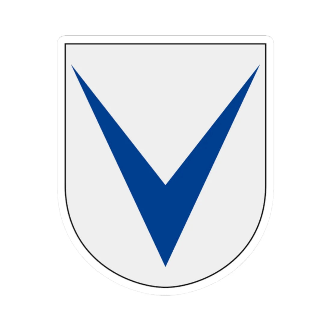 Livregementets husarer UAV enheten vapen (Sweden) (Coat of Arms) STICKER Vinyl Kiss-Cut Decal 2 Inch White - The Sticker Space