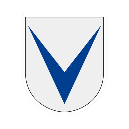 Livregementets husarer UAV enheten vapen (Sweden) (Coat of Arms) STICKER Vinyl Kiss-Cut Decal 2 Inch White - The Sticker Space