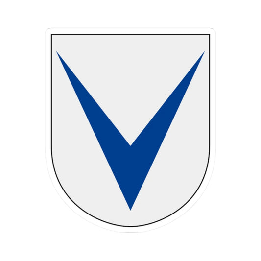 Livregementets husarer UAV enheten vapen (Sweden) (Coat of Arms) STICKER Vinyl Kiss-Cut Decal 2 Inch White - The Sticker Space