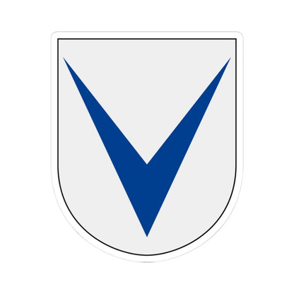 Livregementets husarer UAV enheten vapen (Sweden) (Coat of Arms) STICKER Vinyl Kiss-Cut Decal 3 Inch White - The Sticker Space