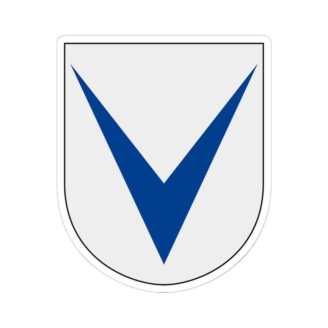 Livregementets husarer UAV enheten vapen (Sweden) (Coat of Arms) STICKER Vinyl Kiss-Cut Decal 6 Inch White - The Sticker Space