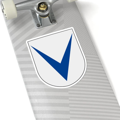 Livregementets husarer UAV enheten vapen (Sweden) (Coat of Arms) STICKER Vinyl Kiss-Cut Decal - The Sticker Space