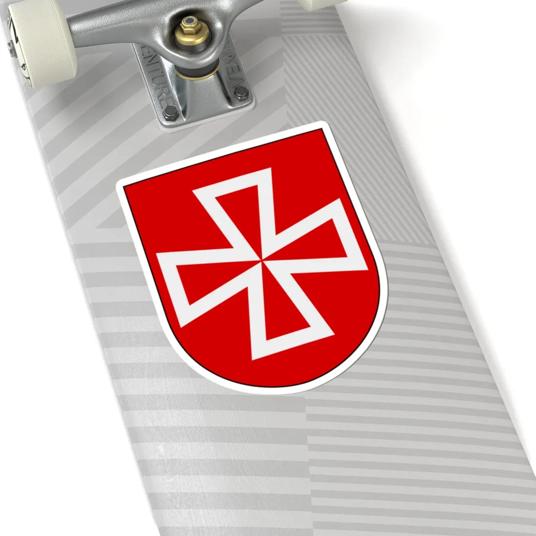 Livregementets husarer Vadsbro skvadron vapen (Sweden) (Coat of Arms) STICKER Vinyl Kiss-Cut Decal - The Sticker Space