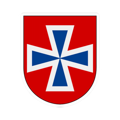 Livregementets husarer Valla skvadron vapen (Sweden) (Coat of Arms) STICKER Vinyl Kiss-Cut Decal 2 Inch White - The Sticker Space