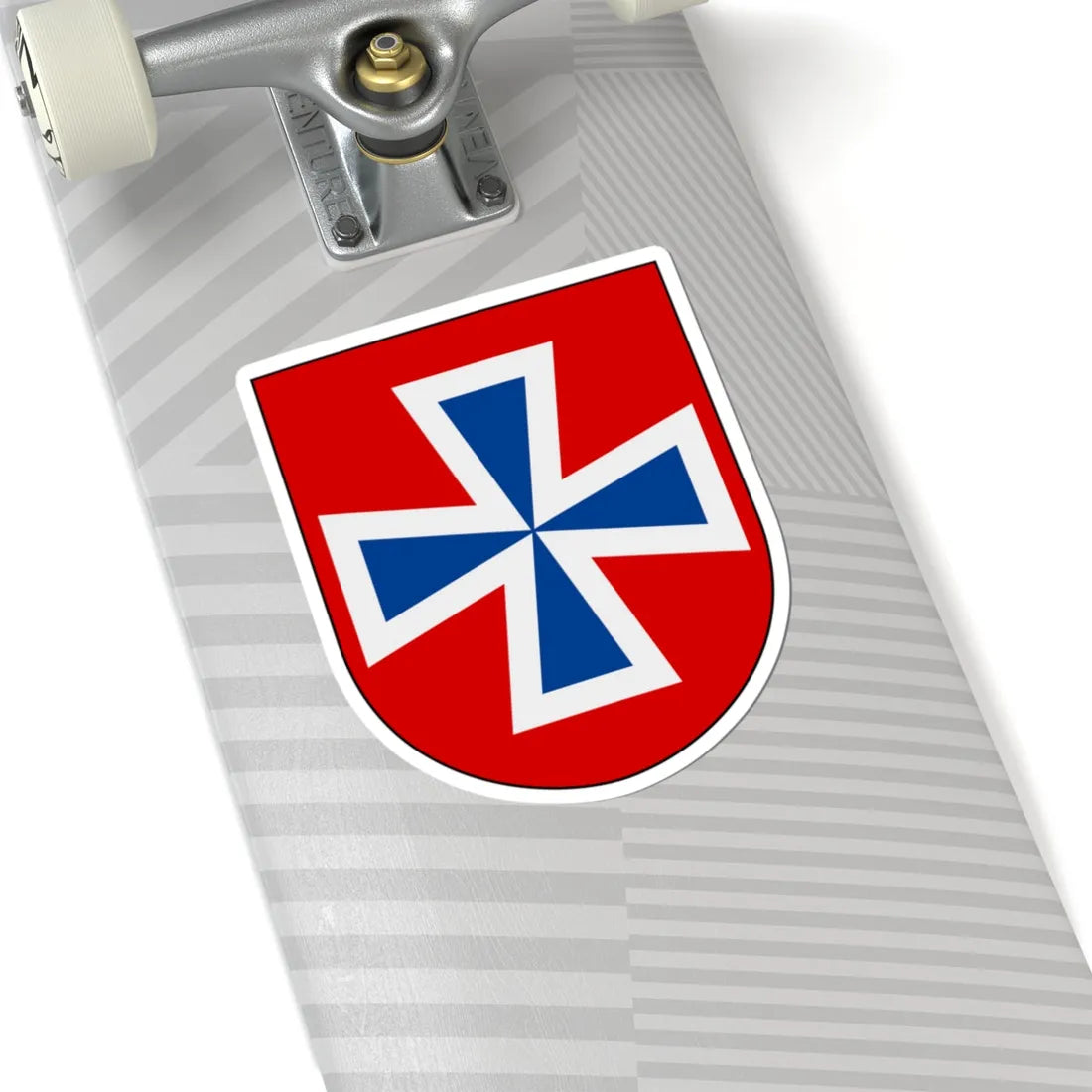 Livregementets husarer Valla skvadron vapen (Sweden) (Coat of Arms) STICKER Vinyl Kiss-Cut Decal - The Sticker Space