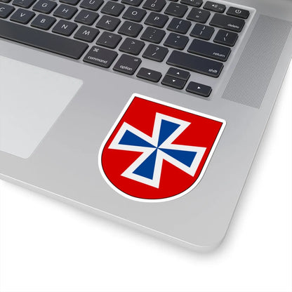 Livregementets husarer Valla skvadron vapen (Sweden) (Coat of Arms) STICKER Vinyl Kiss-Cut Decal - The Sticker Space