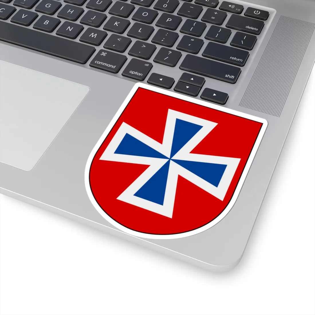 Livregementets husarer Valla skvadron vapen (Sweden) (Coat of Arms) STICKER Vinyl Kiss-Cut Decal - The Sticker Space