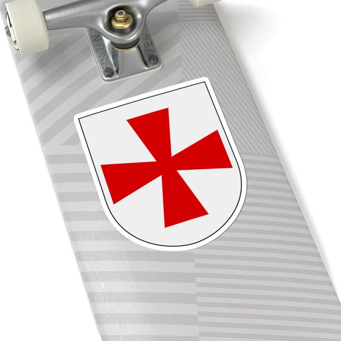 Livregementets husarer Västra Nerike skvadron vapen (Sweden) (Coat of Arms) STICKER Vinyl Kiss-Cut Decal - The Sticker Space