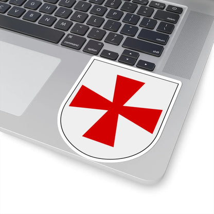 Livregementets husarer Västra Nerike skvadron vapen (Sweden) (Coat of Arms) STICKER Vinyl Kiss-Cut Decal - The Sticker Space