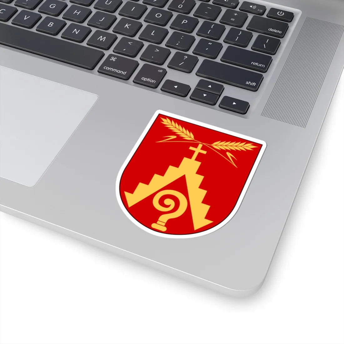 Ljungby församling vapen (Sweden) (Coat of Arms) STICKER Vinyl Kiss-Cut Decal - The Sticker Space