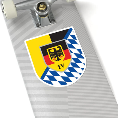 LKdo BY (Germany) (Coat of Arms) STICKER Vinyl Kiss-Cut Decal - The Sticker Space