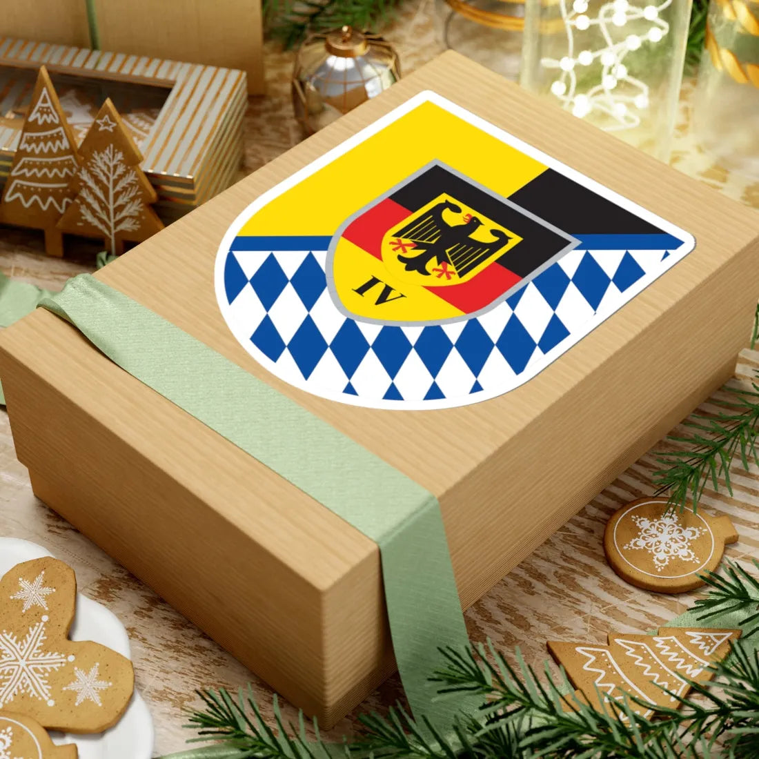 LKdo BY (Germany) (Coat of Arms) STICKER Vinyl Kiss-Cut Decal - The Sticker Space