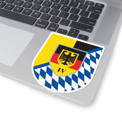 LKdo BY (Germany) (Coat of Arms) STICKER Vinyl Kiss-Cut Decal - The Sticker Space