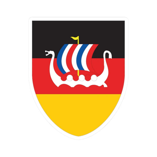 LKdo SH (Germany) (Coat of Arms) STICKER Vinyl Kiss-Cut Decal 2 Inch White - The Sticker Space