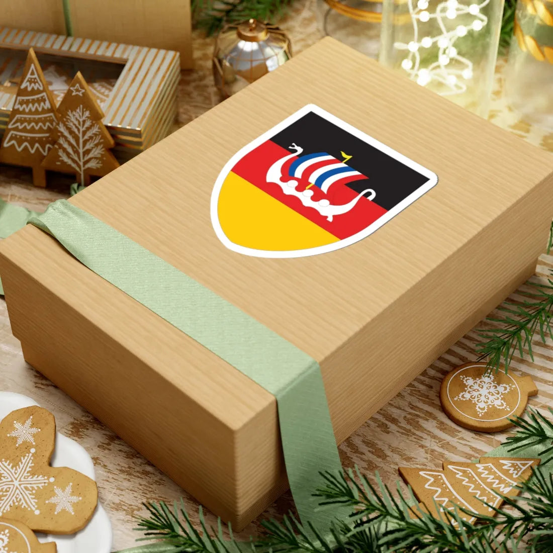 LKdo SH (Germany) (Coat of Arms) STICKER Vinyl Kiss-Cut Decal - The Sticker Space