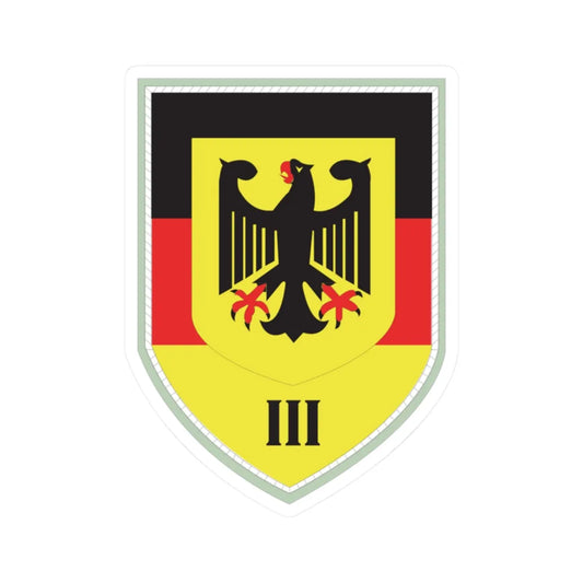 LKdo TH (Germany) (Coat of Arms) STICKER Vinyl Kiss-Cut Decal 2 Inch White - The Sticker Space