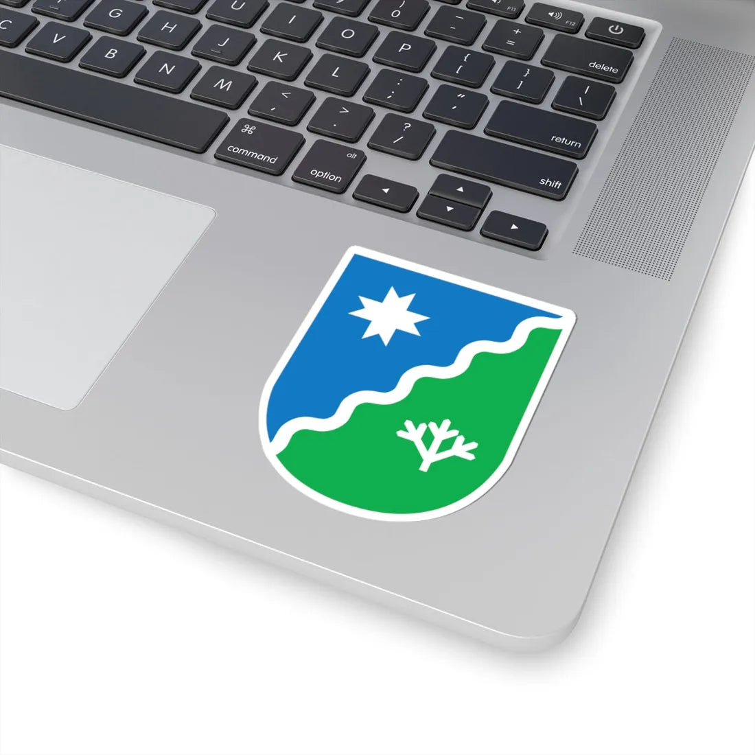 Lääne-Harju valla vapp (Estonia) (Coat of Arms) STICKER Vinyl Kiss-Cut Decal - The Sticker Space