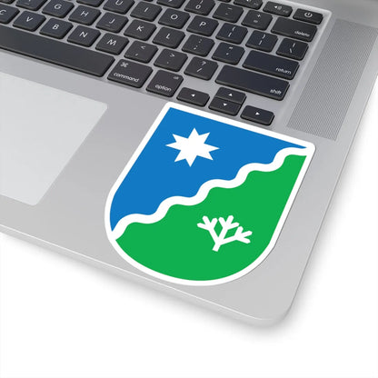 Lääne-Harju valla vapp (Estonia) (Coat of Arms) STICKER Vinyl Kiss-Cut Decal - The Sticker Space