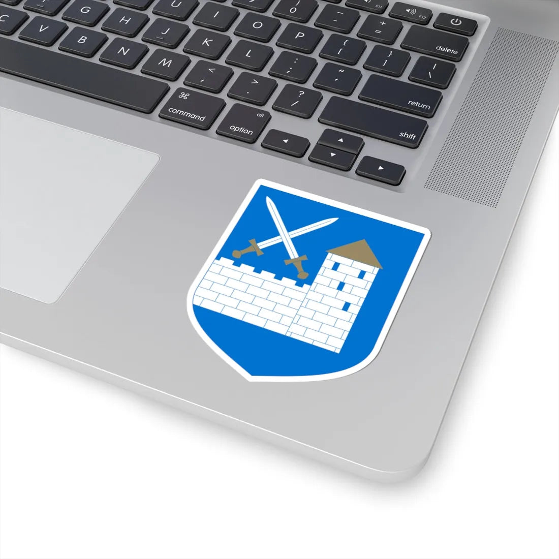 Lääne-Virumaa vapp (Estonia) (Coat of Arms) STICKER Vinyl Kiss-Cut Decal - The Sticker Space