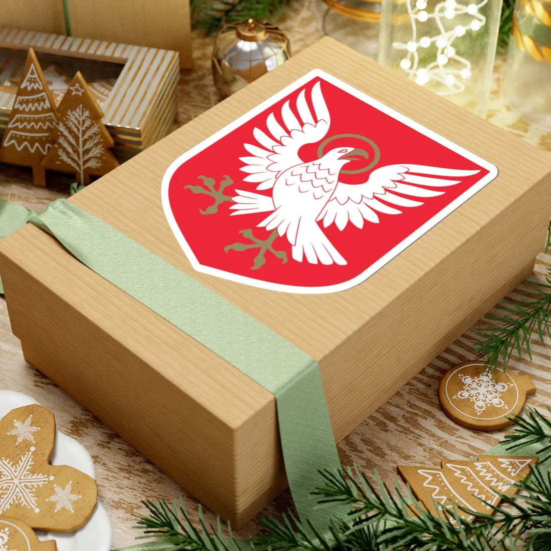 Läänemaa vapp (Estonia) (Coat of Arms) STICKER Vinyl Kiss-Cut Decal - The Sticker Space