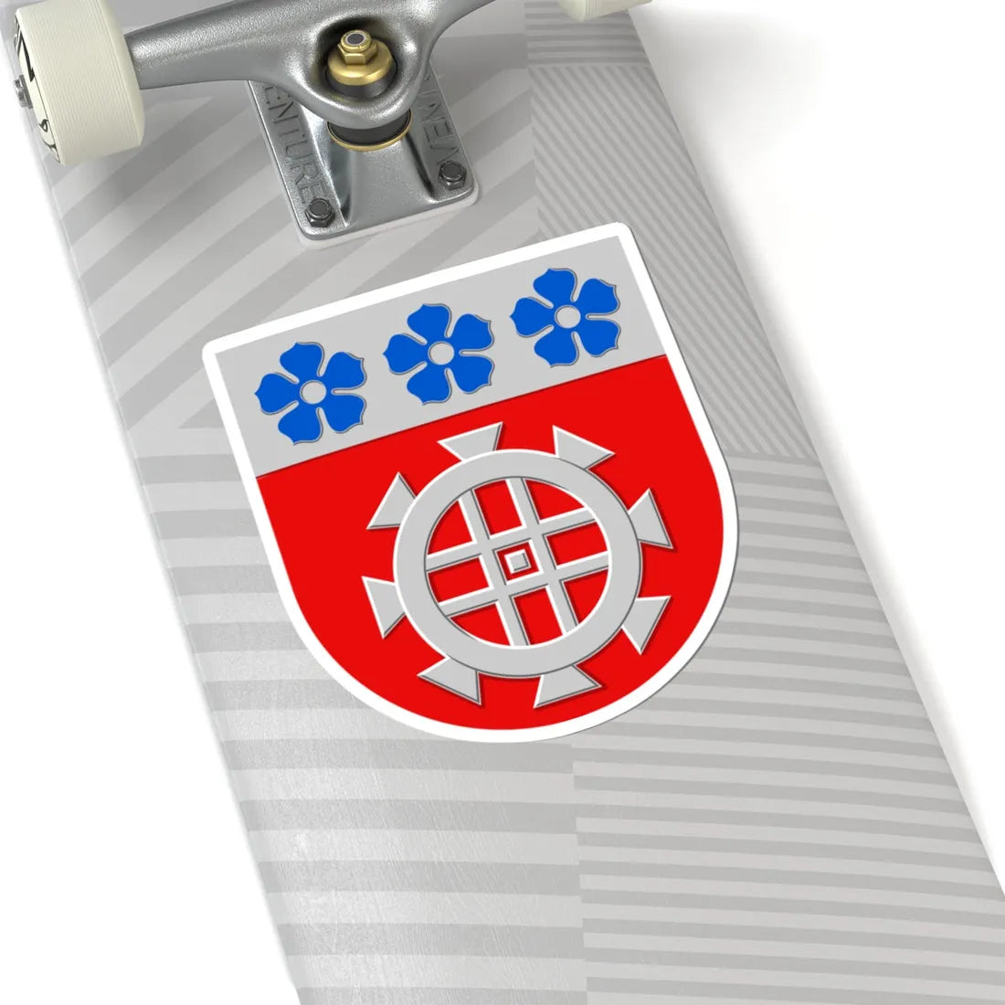 Längelmäki.vaakuna (Finland) (Coat of Arms) STICKER Vinyl Kiss-Cut Decal - The Sticker Space