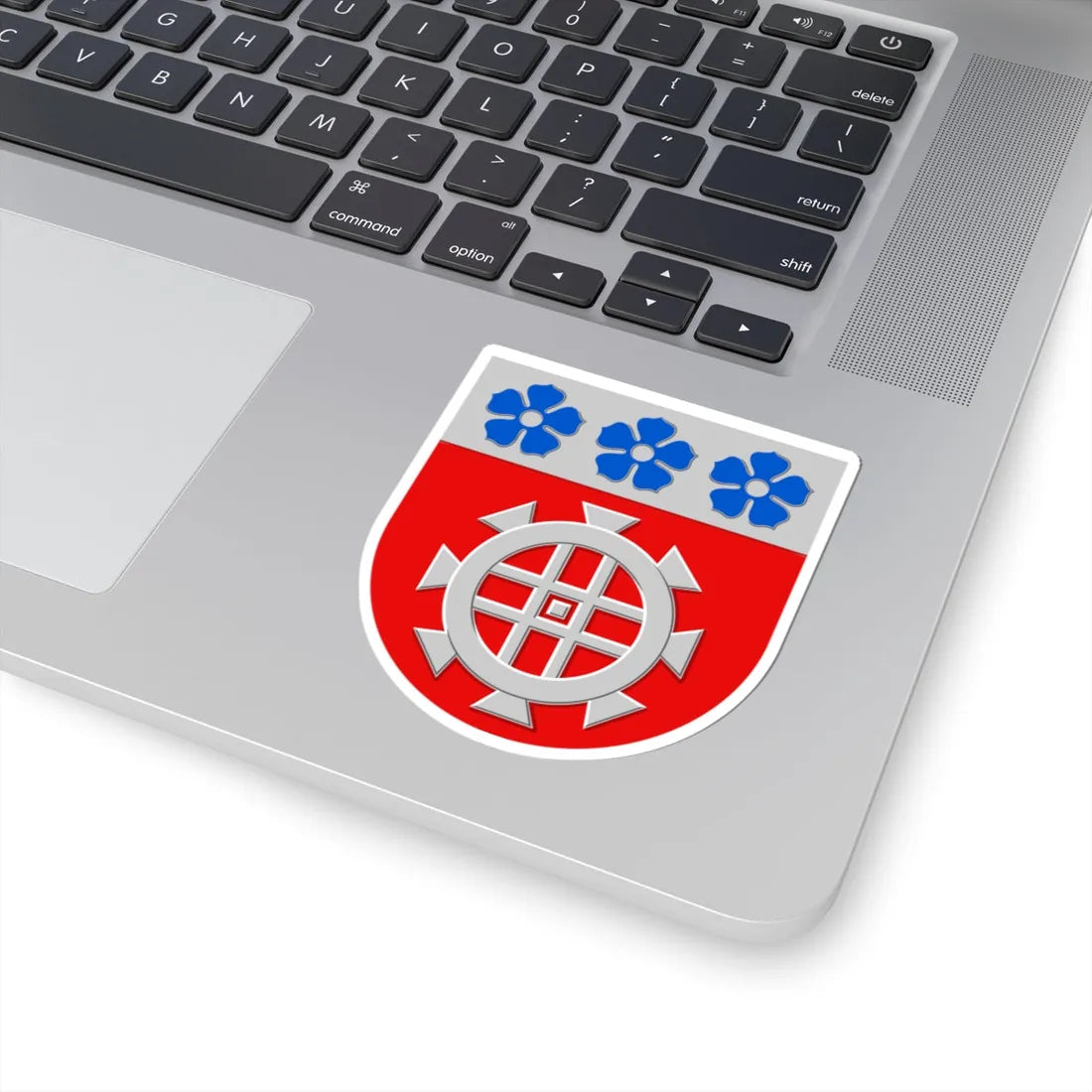 Längelmäki.vaakuna (Finland) (Coat of Arms) STICKER Vinyl Kiss-Cut Decal - The Sticker Space