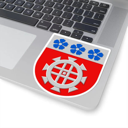Längelmäki.vaakuna (Finland) (Coat of Arms) STICKER Vinyl Kiss-Cut Decal - The Sticker Space