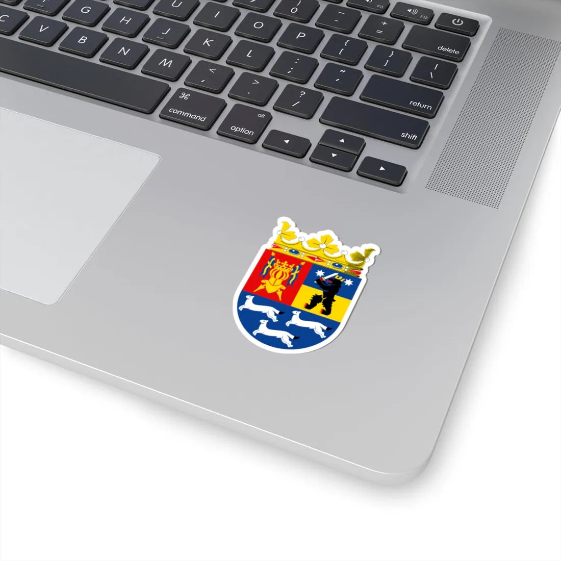Länsi-Suomen läänin vaakuna (Finland) (Coat of Arms) STICKER Vinyl Kiss-Cut Decal - The Sticker Space