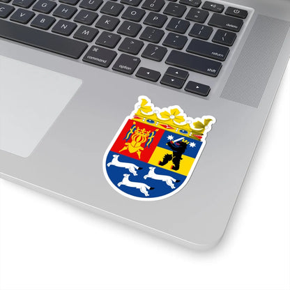 Länsi-Suomen läänin vaakuna (Finland) (Coat of Arms) STICKER Vinyl Kiss-Cut Decal - The Sticker Space