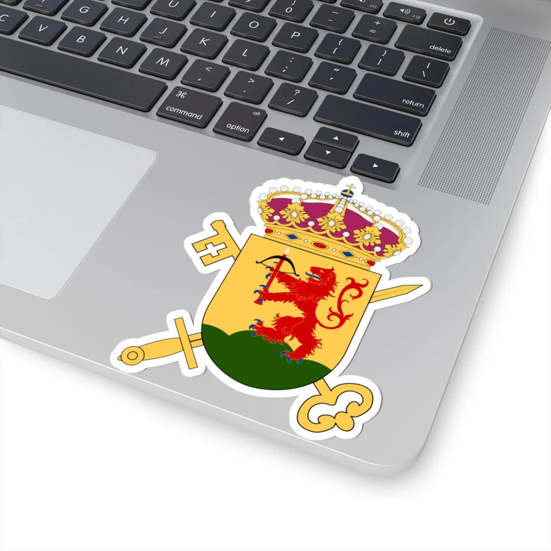 Länsrätten i Kronobergs län vapen (Sweden) (Coat of Arms) STICKER Vinyl Kiss-Cut Decal - The Sticker Space