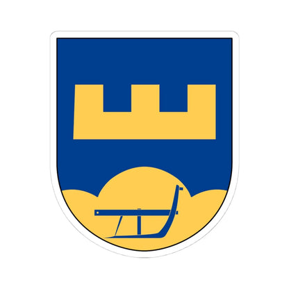 Lönsås församling vapen (Sweden) (Coat of Arms) STICKER Vinyl Kiss-Cut Decal 4 Inch White - The Sticker Space