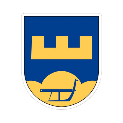 Lönsås församling vapen (Sweden) (Coat of Arms) STICKER Vinyl Kiss-Cut Decal 6 Inch White - The Sticker Space