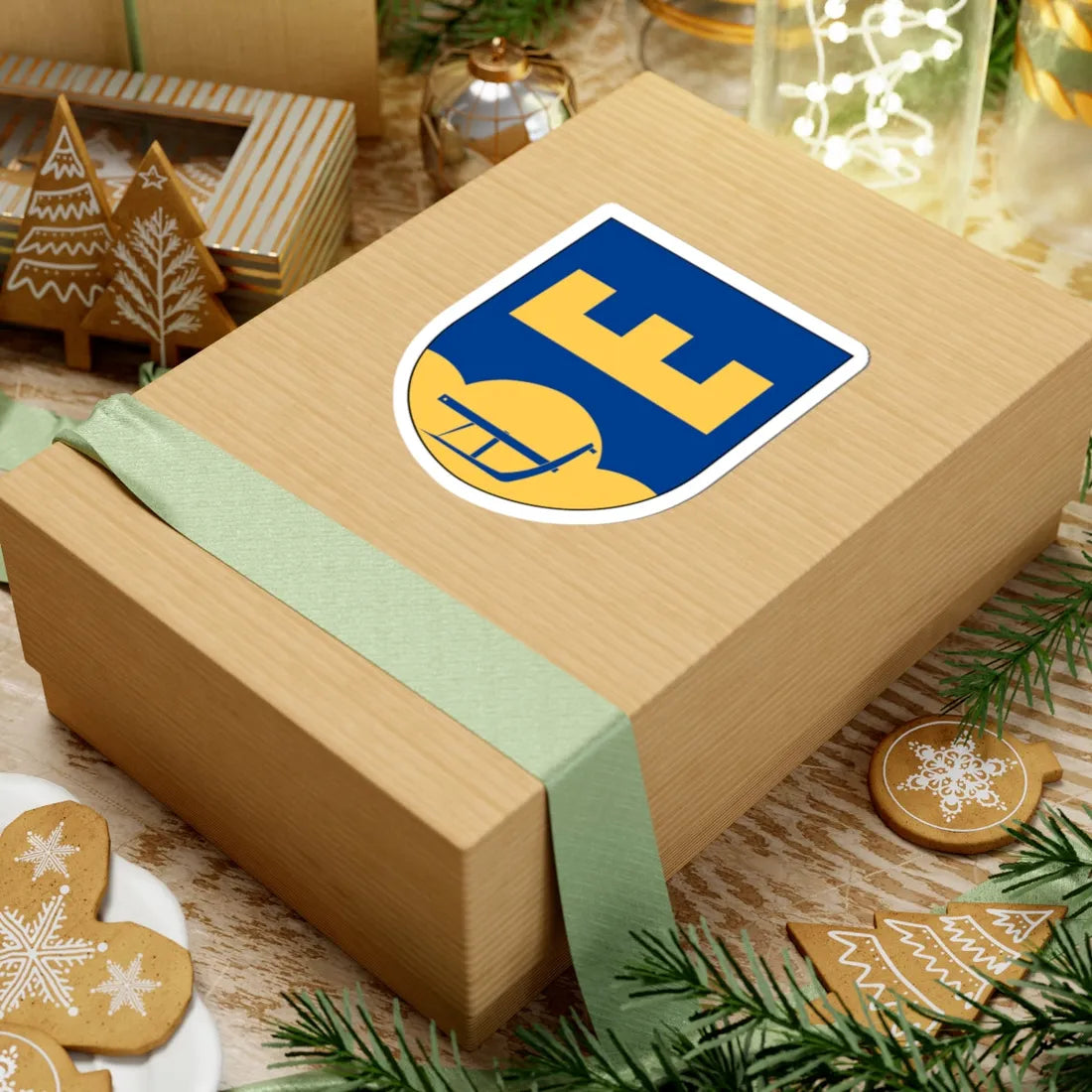 Lönsås församling vapen (Sweden) (Coat of Arms) STICKER Vinyl Kiss-Cut Decal - The Sticker Space