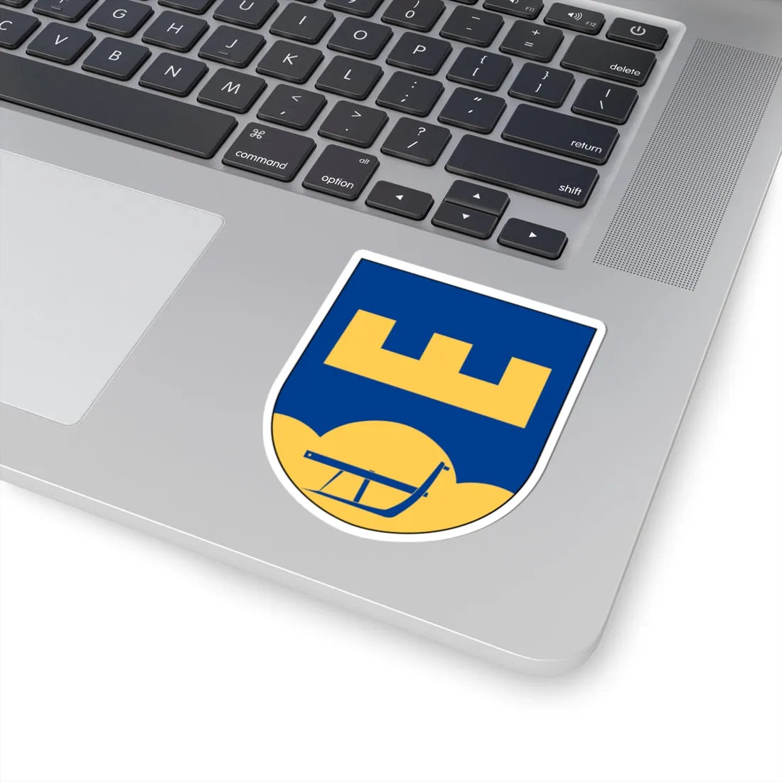 Lönsås församling vapen (Sweden) (Coat of Arms) STICKER Vinyl Kiss-Cut Decal - The Sticker Space