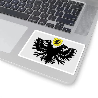 Lo-Reninge vlag (Belgium) STICKER Vinyl Kiss-Cut Decal - The Sticker Space